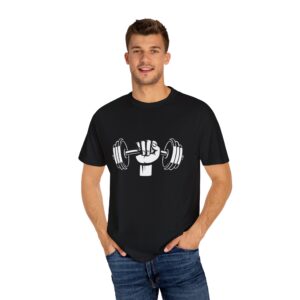 “It's Time to Train” - Round Neck Unisex Black T-Shirt 002