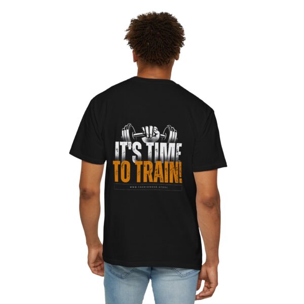 “It's Time to Train” - Round Neck Unisex Black T-Shirt