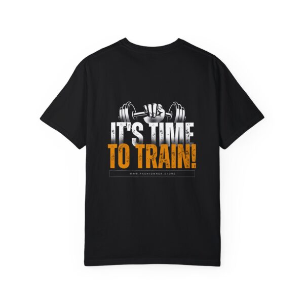 “It's Time to Train” - Round Neck Unisex Black T-Shirt