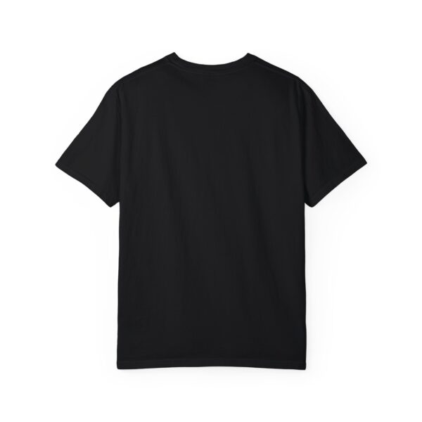 Round Neck Unisex T-Shirt - Black - Back