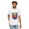 “SURFING Beach” – Round Neck Unisex T-Shirt