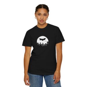 ”Batman” - Round Neck Women T-Shirt 001 - Black